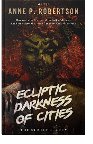 Pre Made Book Cover Graphite