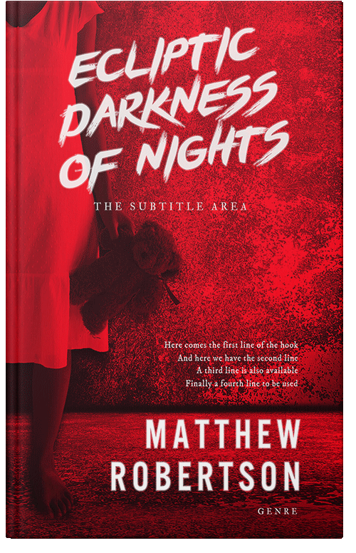 Front view of Premade Mystery & Thriller & Suspense Book Cover - Monza