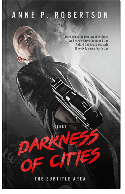 Front view of Premade Mystery & Thriller & Suspense Book Cover - Blossom