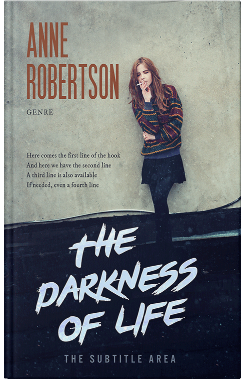 Front view of Premade Teen & Young Adult Book Cover - Green Spring