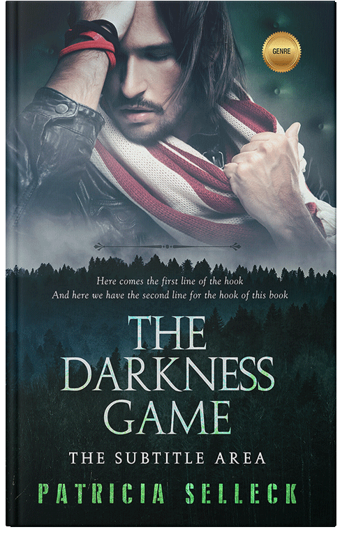 Front view of Premade Mystery & Thriller & Suspense Book Cover - Silk