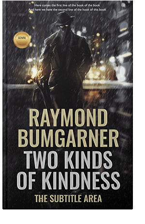 Pre Made Book Cover Cod Gray