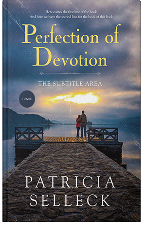 Premade Book Cover Blue Bayoux