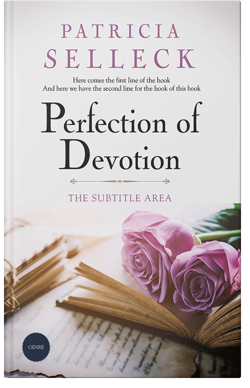 Front view of Premade Romance Book Cover - Ebb