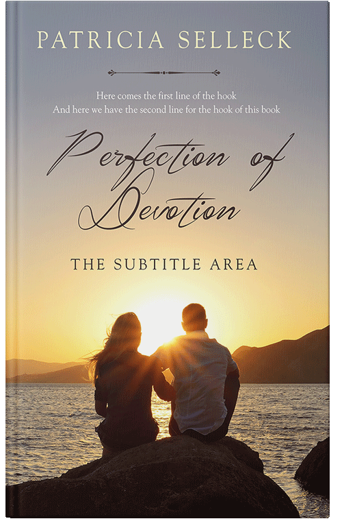 Front view of Premade Romance Book Cover - Vanilla