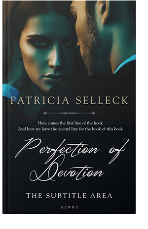 Pre Made Book Cover Ebony