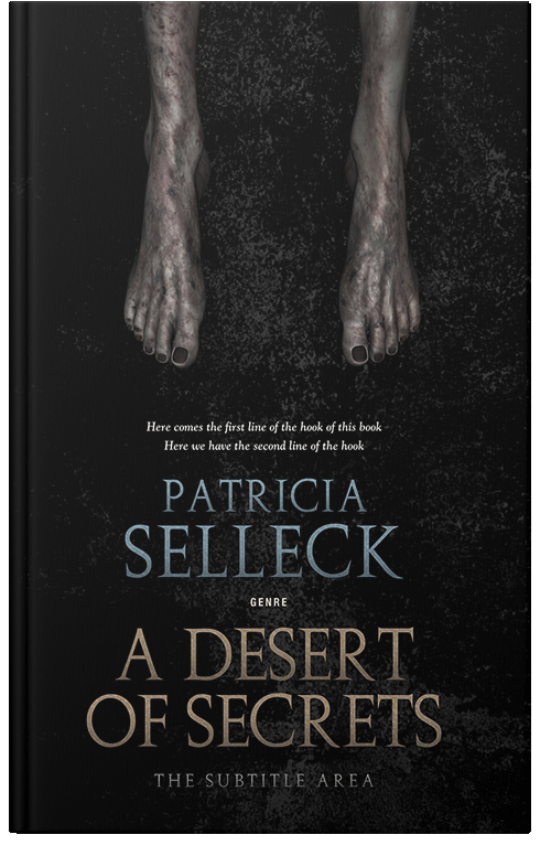 Front view of Premade Horror Book Cover - Cod Gray