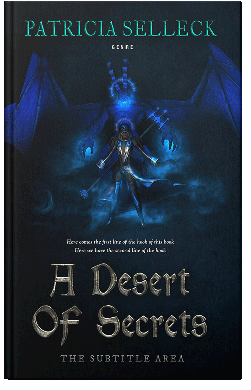 Front view of Premade Fantasy Book Cover - Firefly