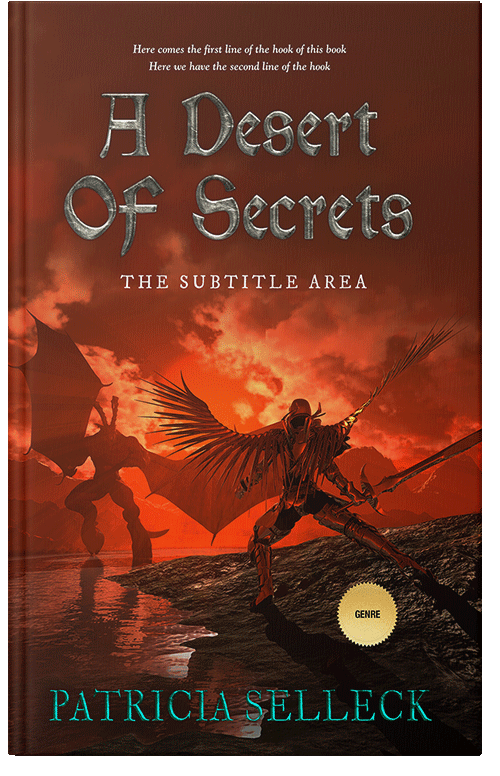 Front view of Premade Fantasy Book Cover - Van Cleef