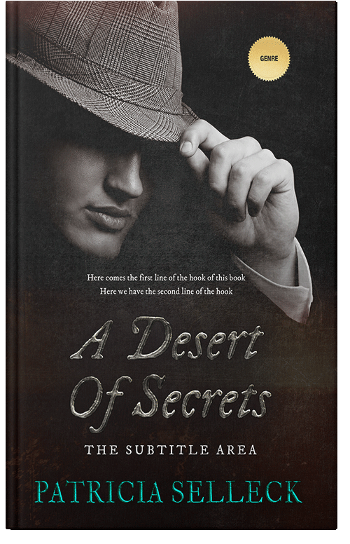 Front view of Premade Mystery & Thriller & Suspense Book Cover - Zeus