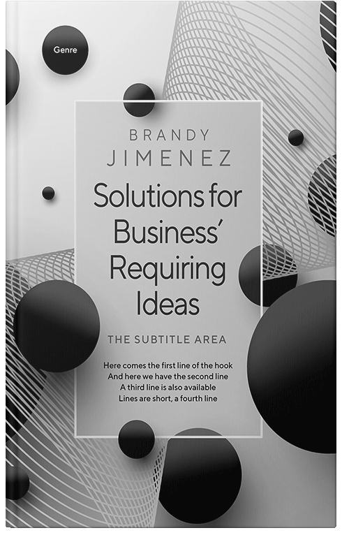 Front view of Premade Science Fiction Book Cover - Silver