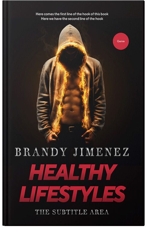 Front view of Premade Action & Adventure Book Cover - Crail