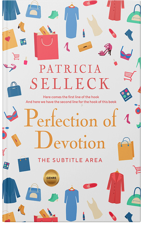 Front view of Premade Business Book Cover - Desert Storm