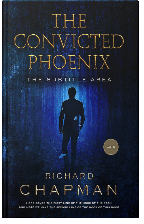 Front view of Premade Mystery & Thriller & Suspense Book Cover - Black Pearl