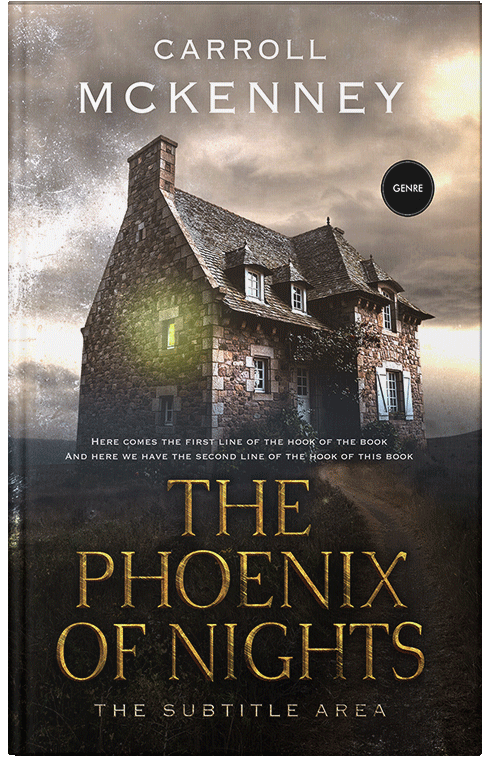 Front view of Premade Mystery & Thriller & Suspense Book Cover - Coral Reef