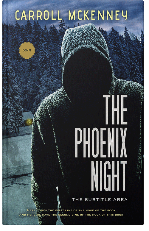 Front view of Premade Mystery & Thriller & Suspense Book Cover - Kangaroo