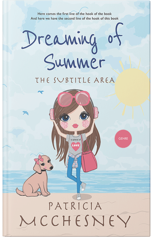 Front view of Premade Chick Lit Book Cover - Athens Gray