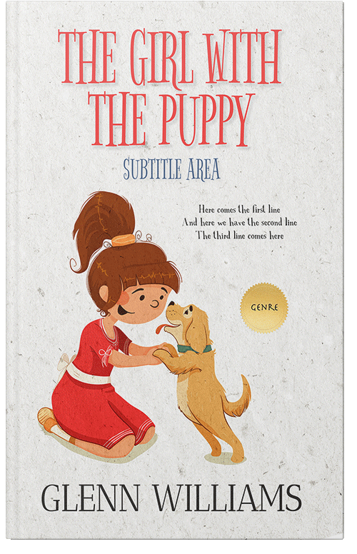 Front view of Premade Teen & Young Adult Book Cover - Cararra