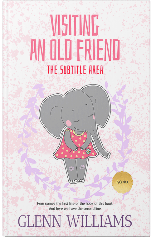 Front view of Premade Chick Lit Book Cover - Lola