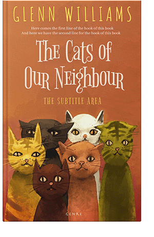 Pre Made Book Cover Tuscany