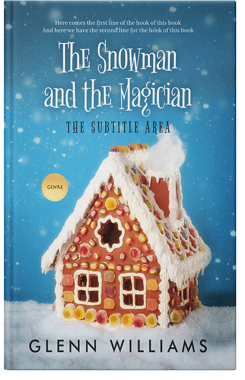 Front view of Premade Children's Book Cover - Akaroa