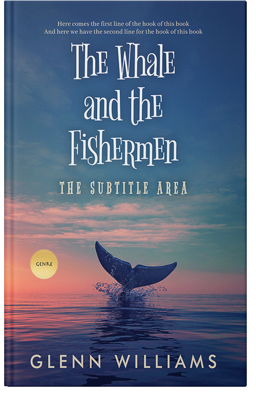 Front view of Premade Children's Book Cover - San Juan