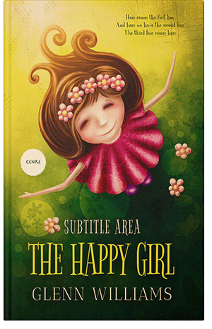 Premade Book Cover Deep Forest Green