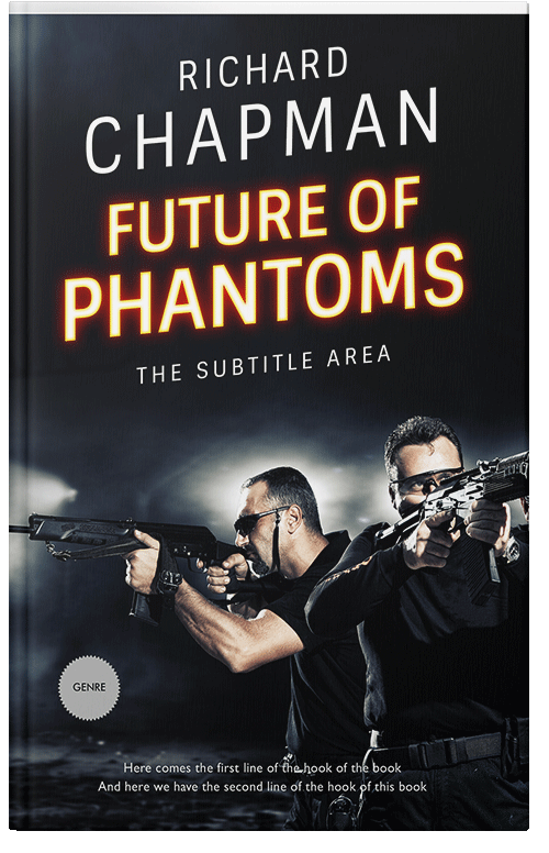 Front view of Premade Mystery & Thriller & Suspense Book Cover - Pavlova