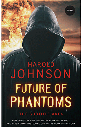 Pre Made Book Cover Cod Gray