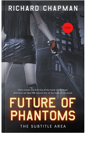 Pre Made Book Cover Shark