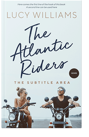 Pre Made Book Cover Black Squeeze