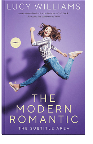 Pre Made Book Cover Wisteria