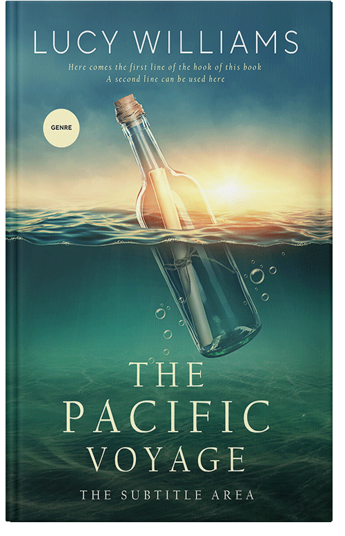 Front view of Premade Romance Book Cover - Casal