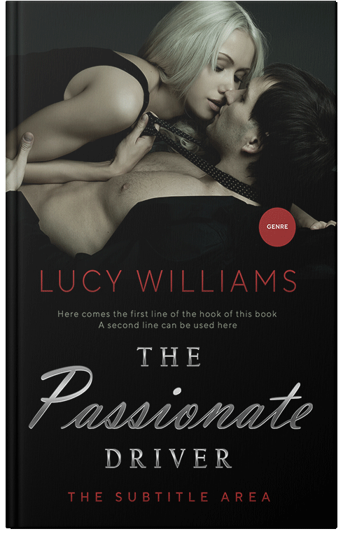 Front view of Premade Erotica Book Cover - Pale Oyster