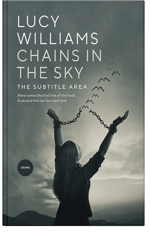 Front view of Premade Literary Fiction Book Cover - Nandor