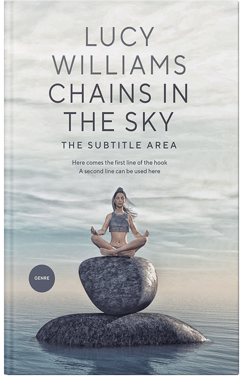 Front view of Premade Health & Mind & Body Book Cover - Gray Nurse