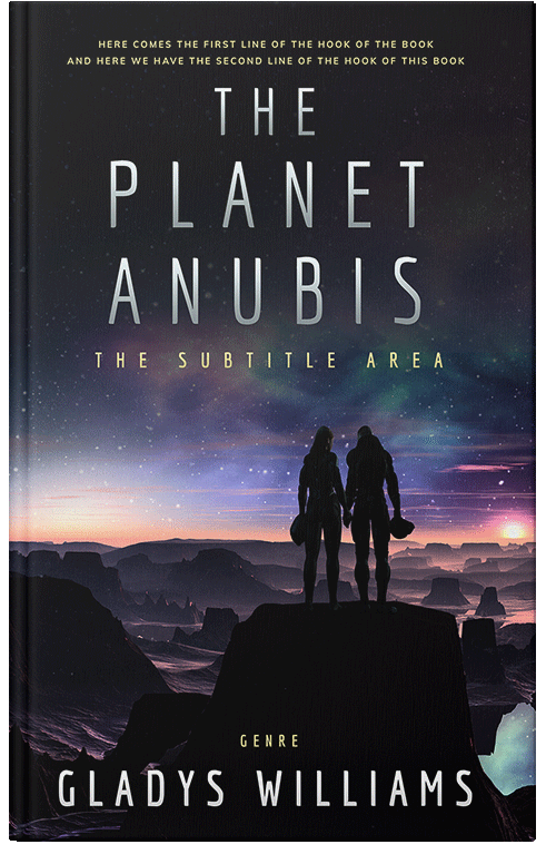 Front view of Premade Science Fiction Book Cover - Cinder