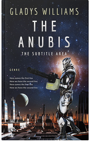 Premade Book Cover Steel Gray