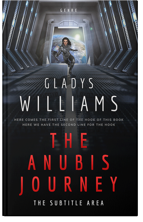 Front view of Premade Science Fiction Book Cover - Woodsmoke