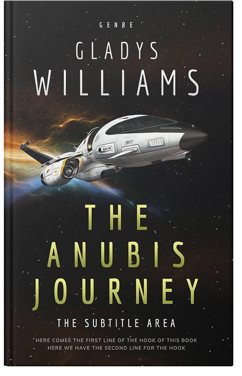 Front view of Premade Science Fiction Book Cover - Cod Gray