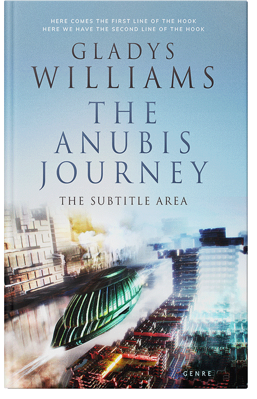 Front view of Premade Science Fiction Book Cover - Ziggurat