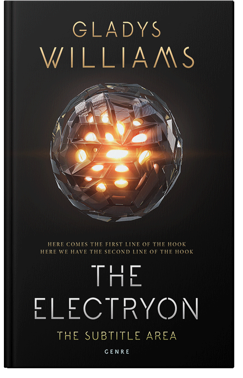 Front view of Premade Science Fiction Book Cover - Whiskey