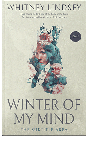 Pre Made Book Cover Moon Mist