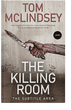 Pre Made Book Cover Silver Rust