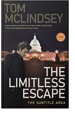 Pre Made Book Cover Thunder