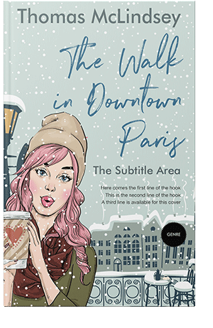 Pre Made Book Cover Tasman