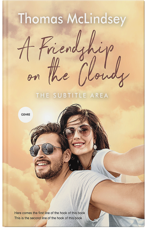 Front view of Premade Romance Book Cover - Pancho