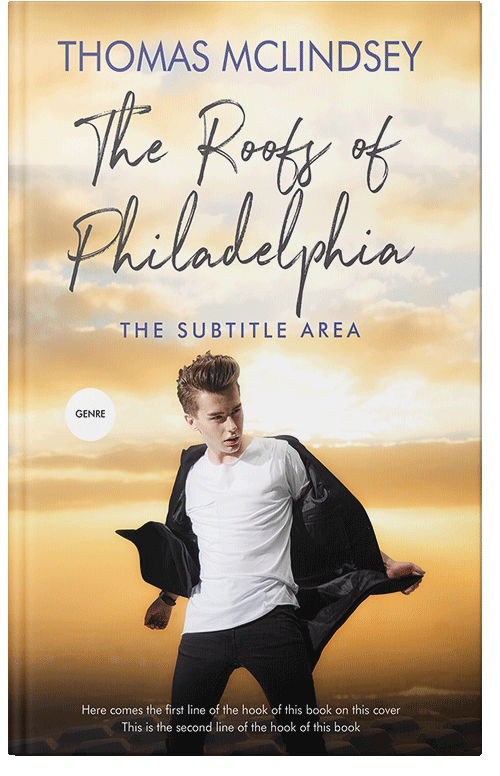 Front view of Premade Teen & Young Adult Book Cover - Thunder