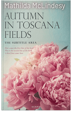 Pre Made Book Cover Silver Rust