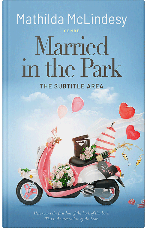 Front view of Premade Romance Book Cover - Morning Glory